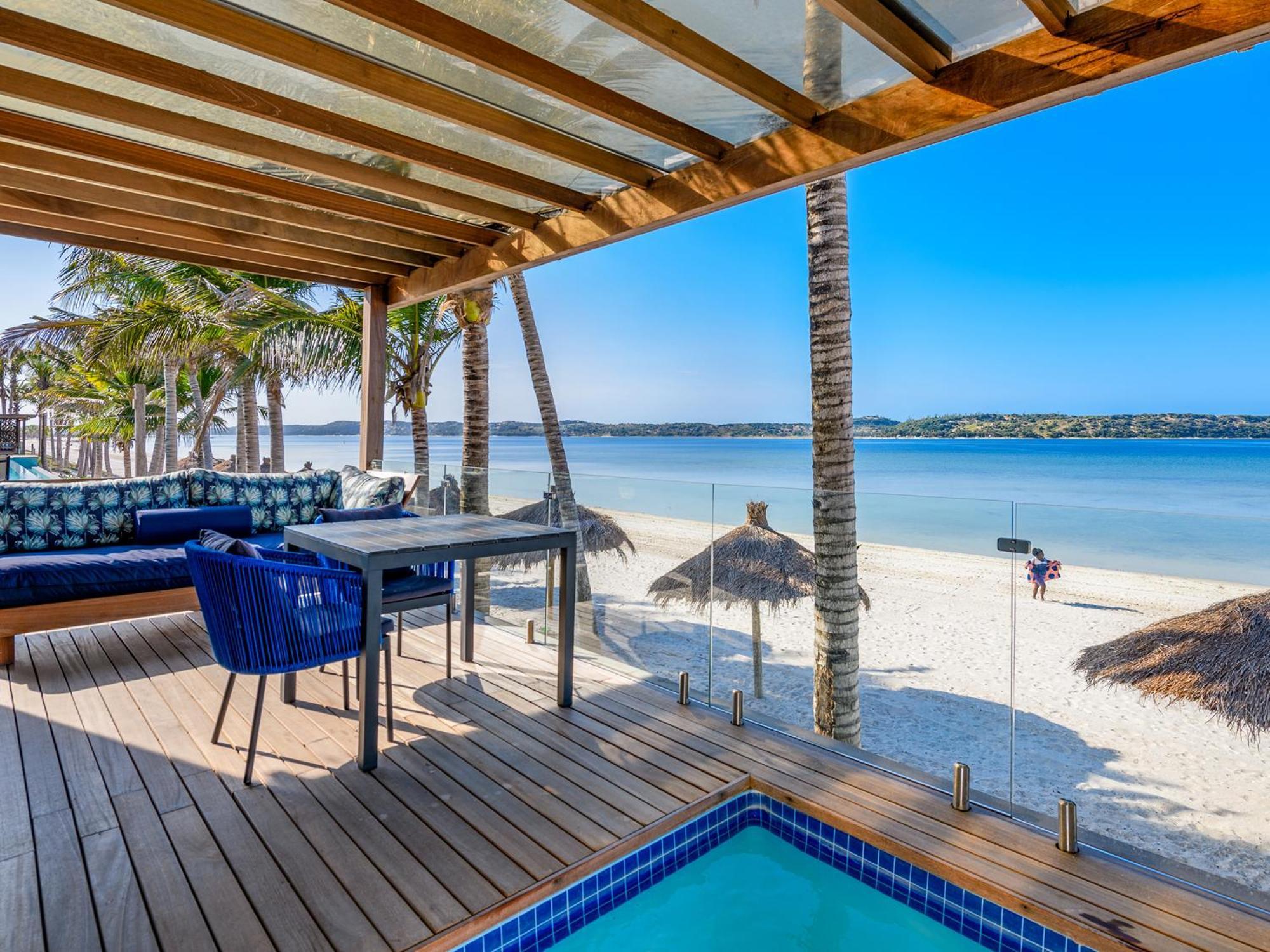 San Martinho Hotel Vila Praia Do Bilene Chambre photo